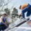 Installing Solar Photovoltaic Panel System On Roof Of House